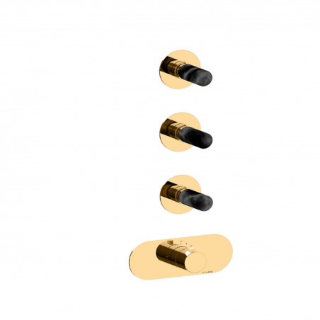 F.lli Frattini Pepe M Style, Built-in thermostatic shower mixer 3 ways