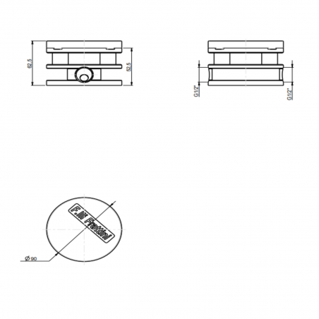 F.lli Frattini Gaia, Single lever bath floor