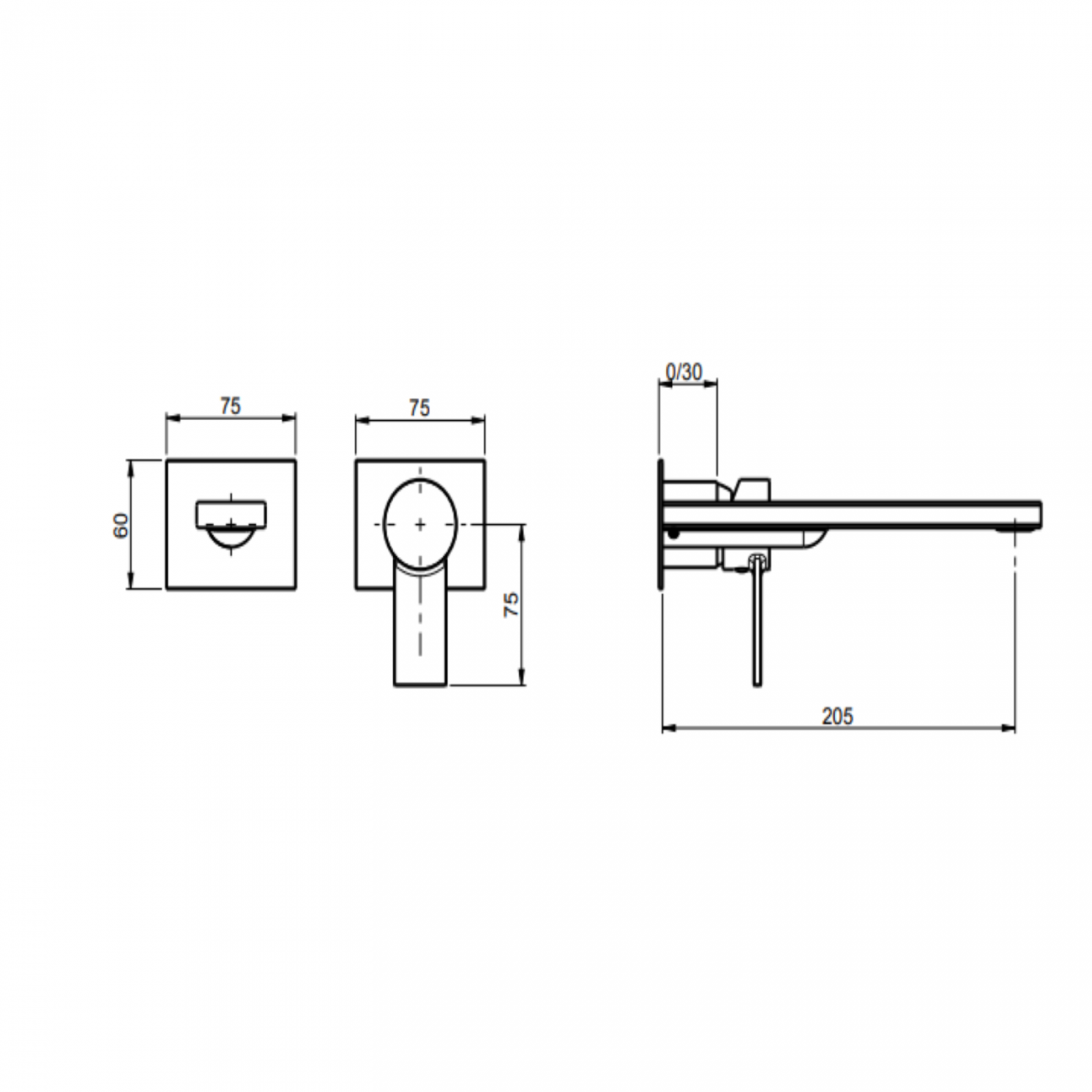 F.lli Frattini Gaia, Batteria lavabo a parete