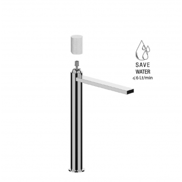 F.lli Frattini Gaia S, Mitigeur de lavabo haut sans vidage