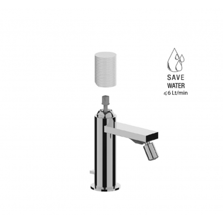 F.lli Frattini Gaia S, Monocomando per bidet con scarico 11/4