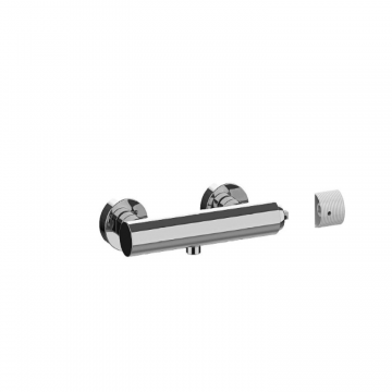F.lli Frattini Gaia S, External single-lever shower mixer with 1/2 lower connection