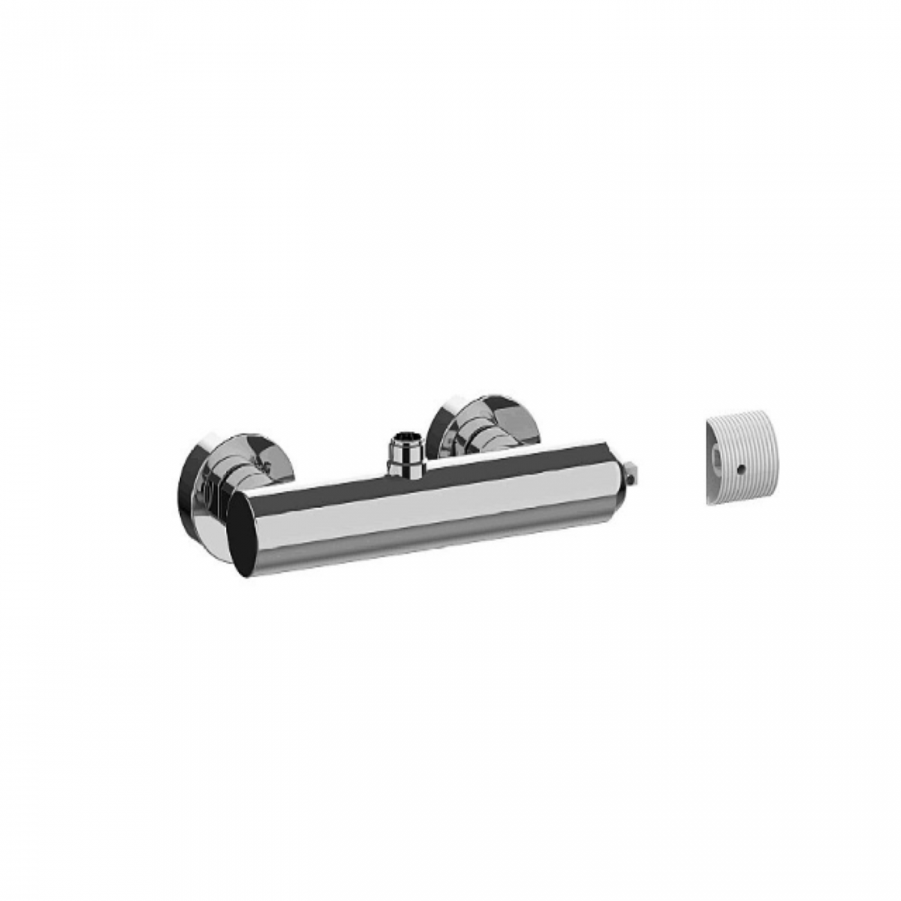 F.lli Frattini Gaia S, External single-lever shower mixer with 3/4 upper connection