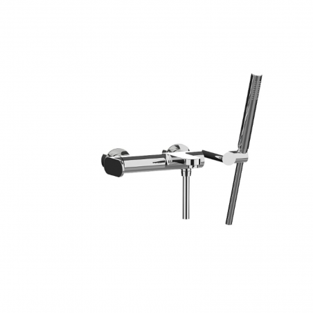 F.lli Frattini Lea, External single-lever bath mixer with duplex shower