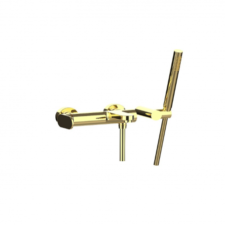 F.lli Frattini Lea, External single-lever bath mixer with duplex shower