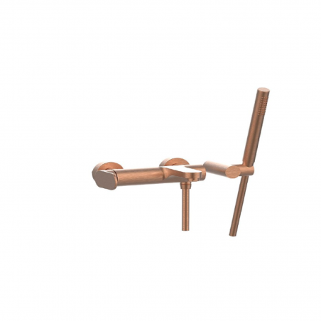 F.lli Frattini Lea, External single-lever bath mixer with duplex shower