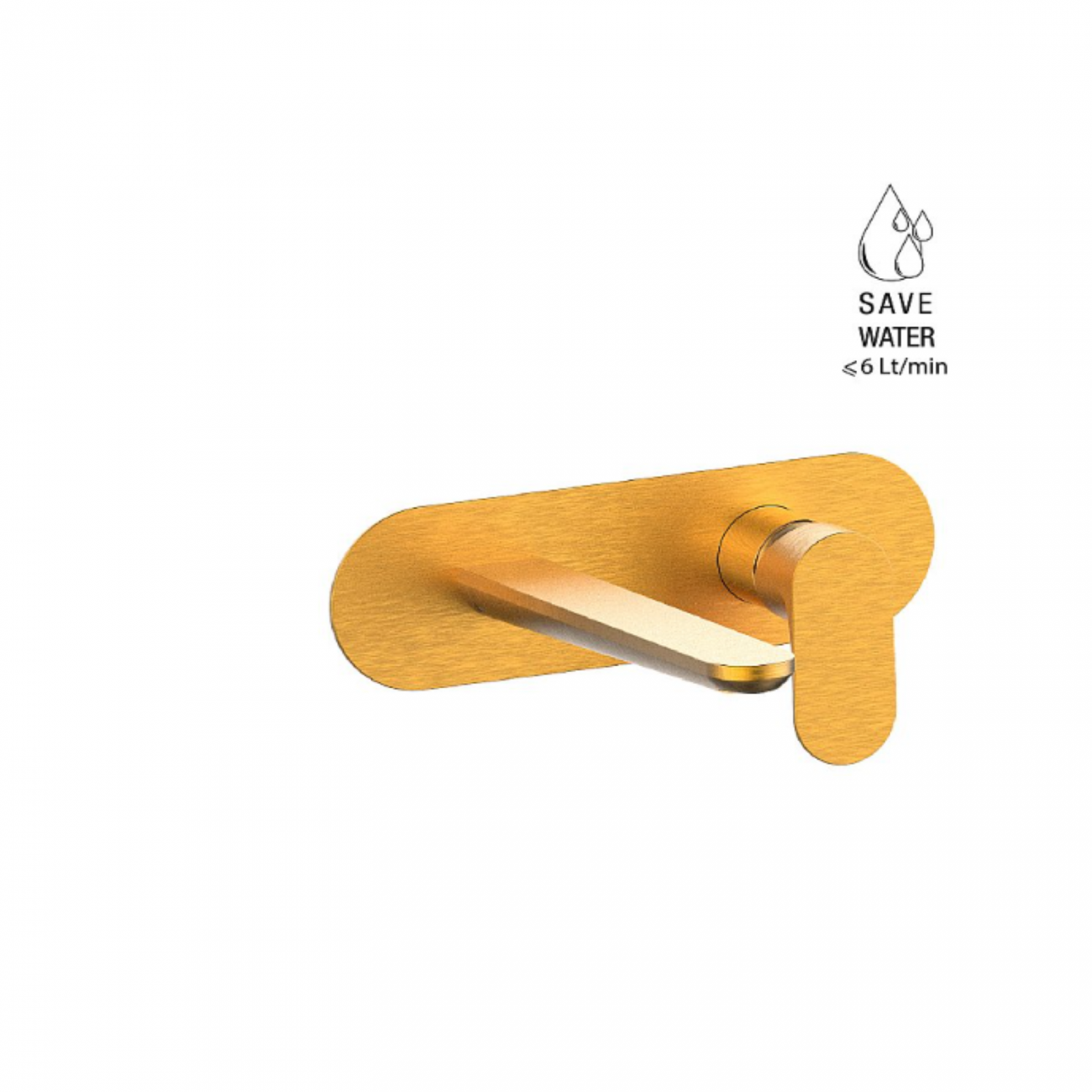 F.lli Frattini Lea, Batterie de lavabo mural sans décharge