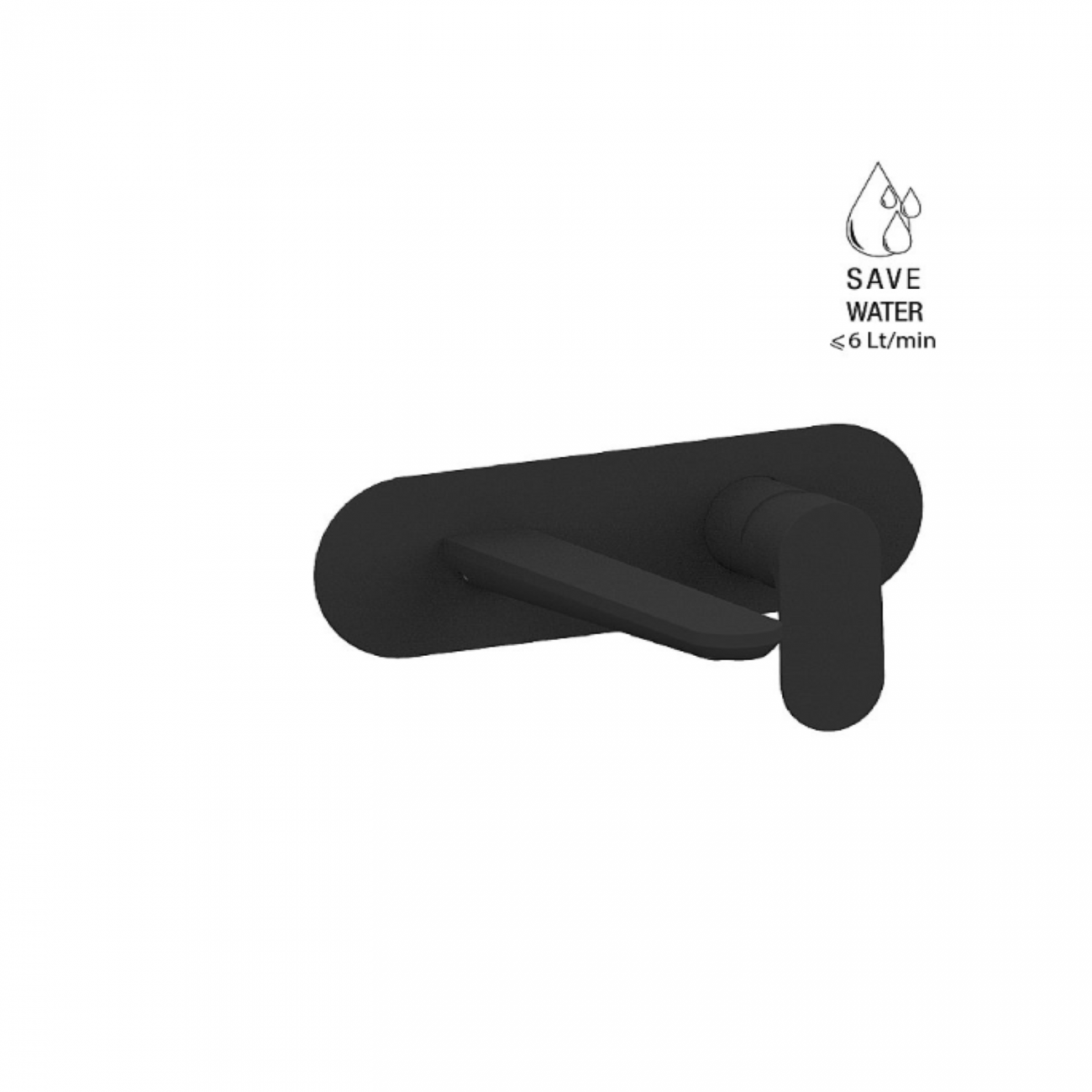 F.lli Frattini Lea, Batterie de lavabo mural sans décharge