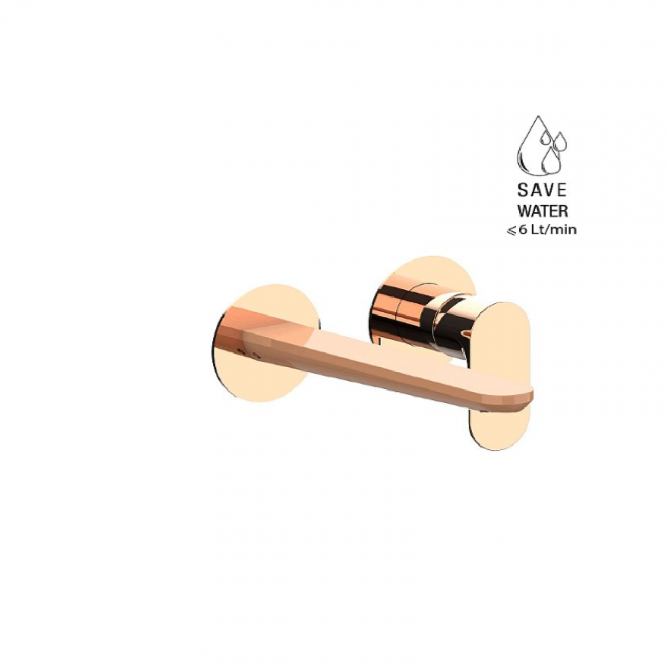 F.lli Frattini Lea, Batterie de lavabo mural sans décharge