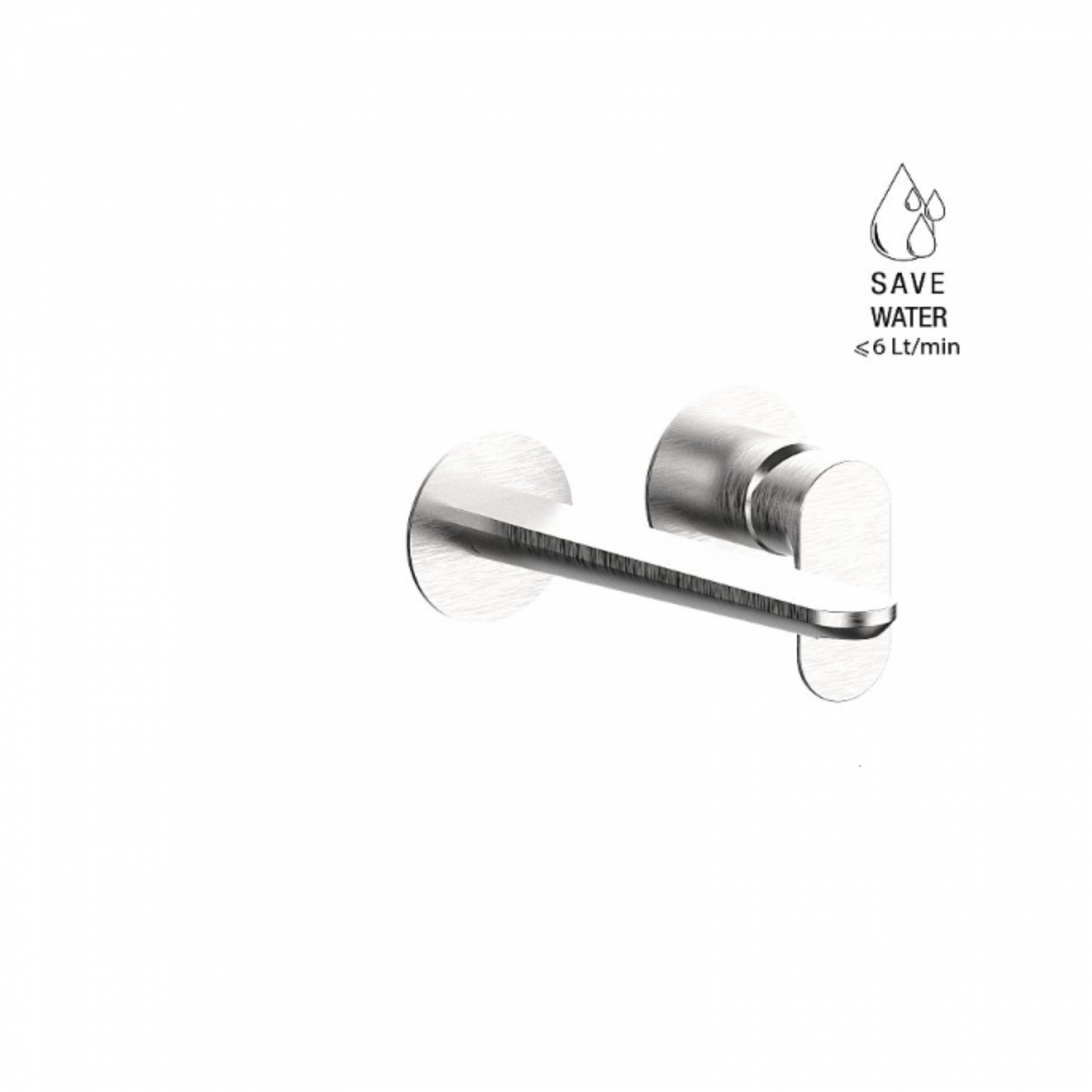 F.lli Frattini Lea, Batterie de lavabo mural sans décharge