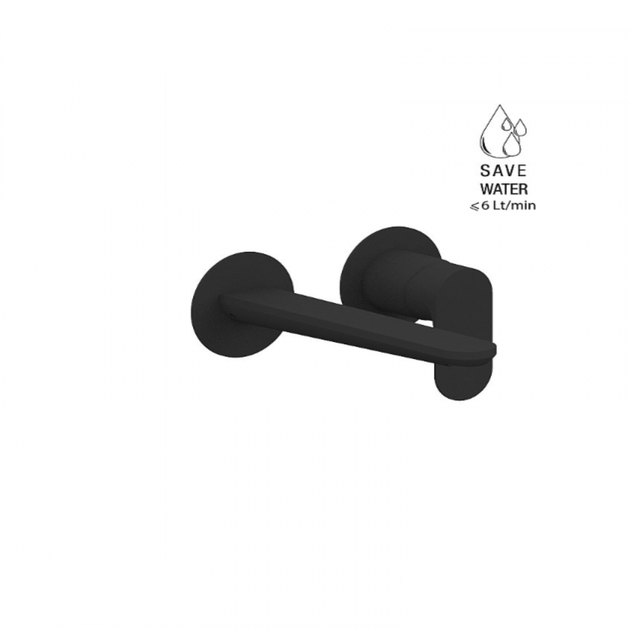 F.lli Frattini Lea, Batterie de lavabo mural sans décharge