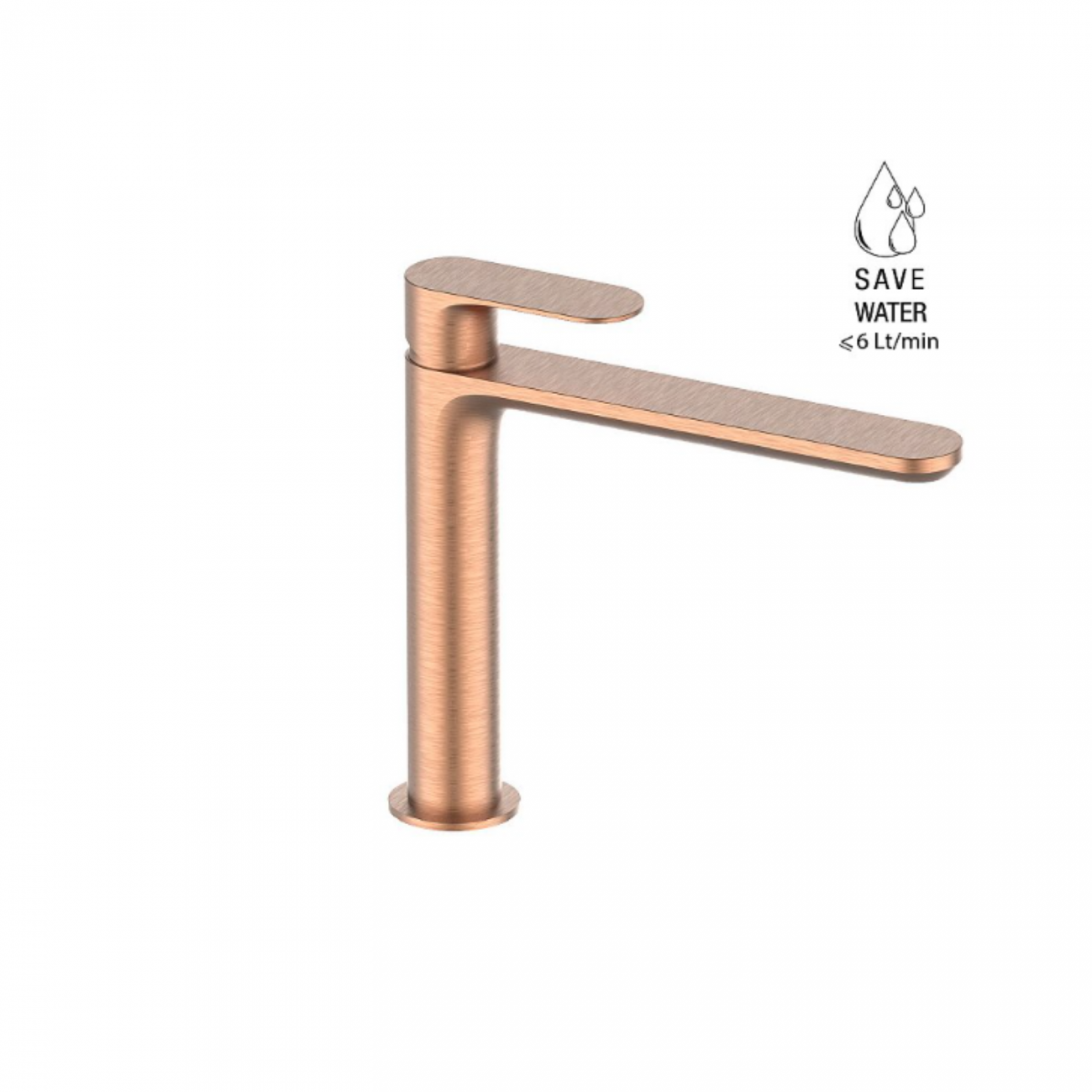 F.lli Frattini Lea, Medium version single-lever washbasin mixer without waste