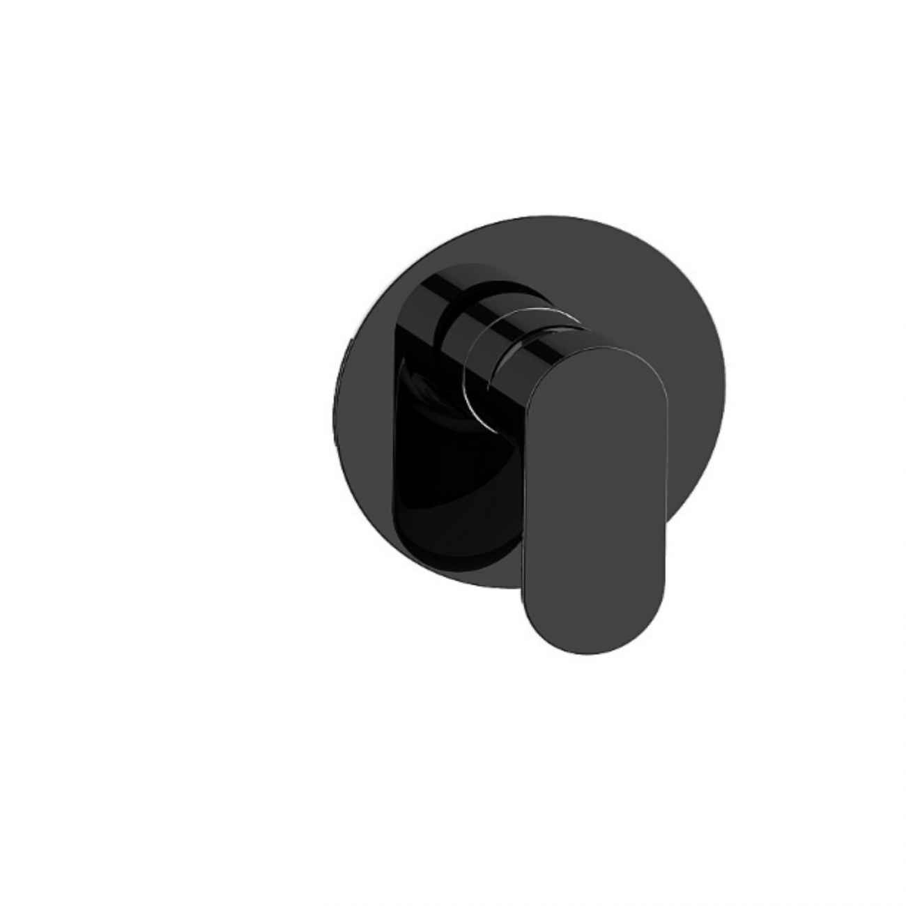 F.lli Frattini Lea, Complete built-in single-lever shower mixer, brass plate