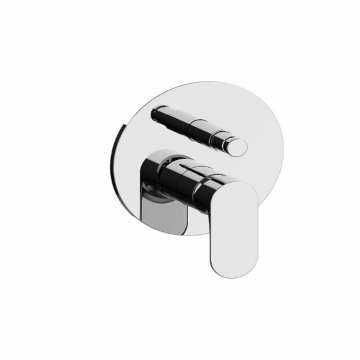 F.lli Frattini Lea, Monocommande encastrée avec déviateur, plaque en ABS