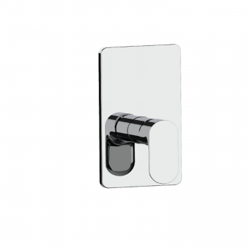 F.lli Frattini Lea, Single lever recessed 1 way, ABS plate