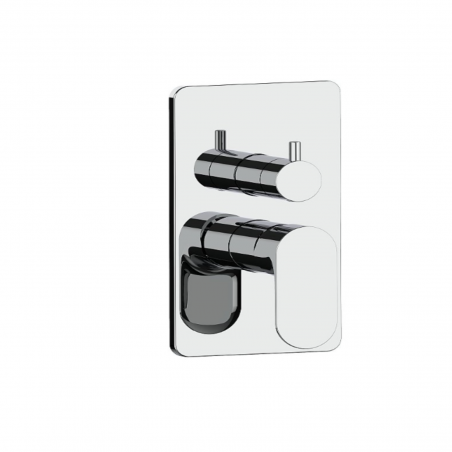 F.lli Frattini Lea, Single-lever recessed 2-way, ABS plate