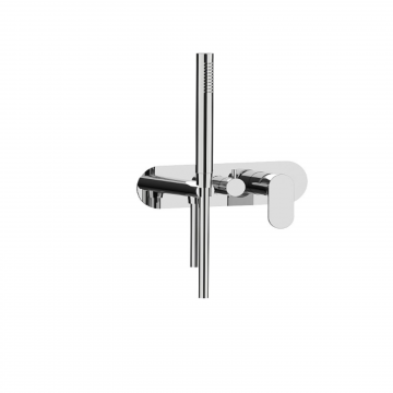 F.lli Frattini Lea,  Monocommande encastré avec déviateur 2 voies avec douche fixe au repos