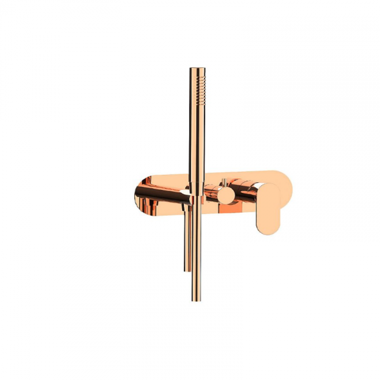 F.lli Frattini Lea,  Monocommande encastré avec déviateur 2 voies avec douche fixe au repos