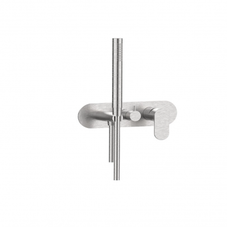 F.lli Frattini Lea,  Monocommande encastré avec déviateur 2 voies avec douche fixe au repos