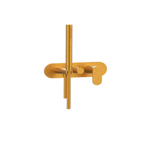 F.lli Frattini Lea,  Monocommande encastré avec déviateur 2 voies avec douche fixe au repos