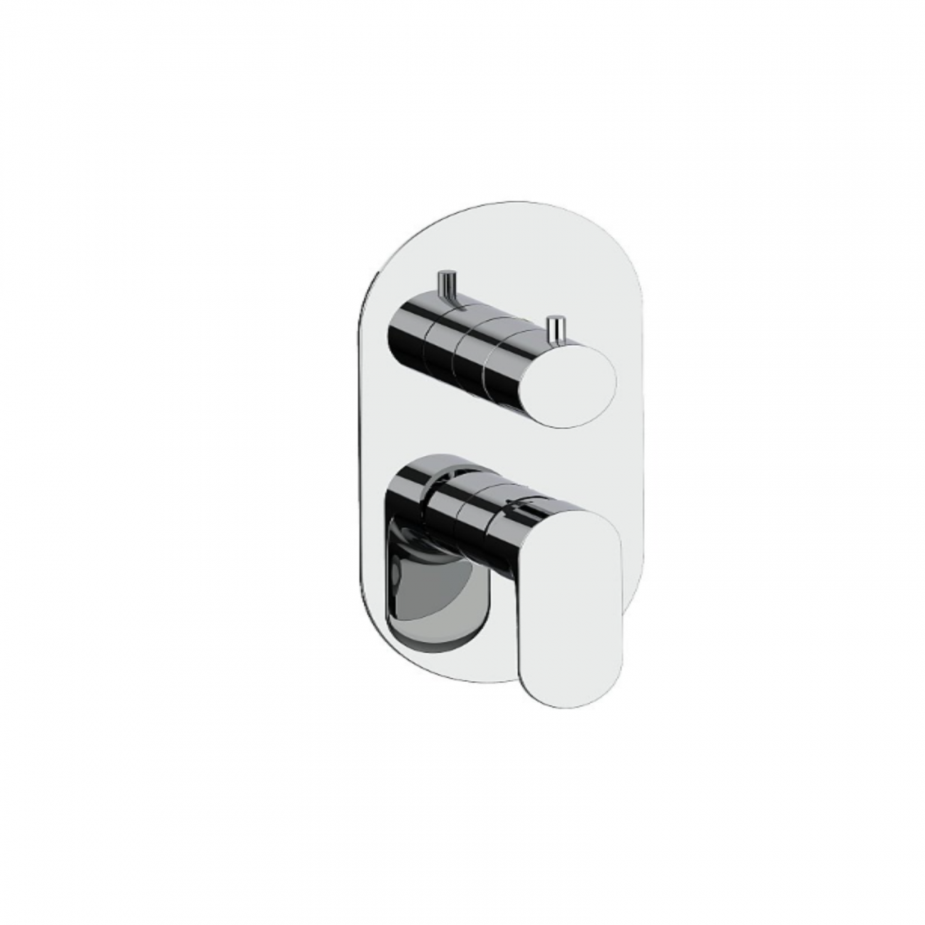 F.lli Frattini Lea, Built-in single lever with 3-way diverter