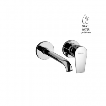 F.lli Frattini Gaia, Wall-mounted washbasin battery without drain