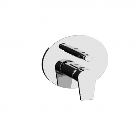 F.lli Frattini Gioia, Built-in single lever with automatic diverter, ABS plate