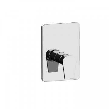 F.lli Frattini Gaia, External visible components 1-way built-in mixer, ABS plate