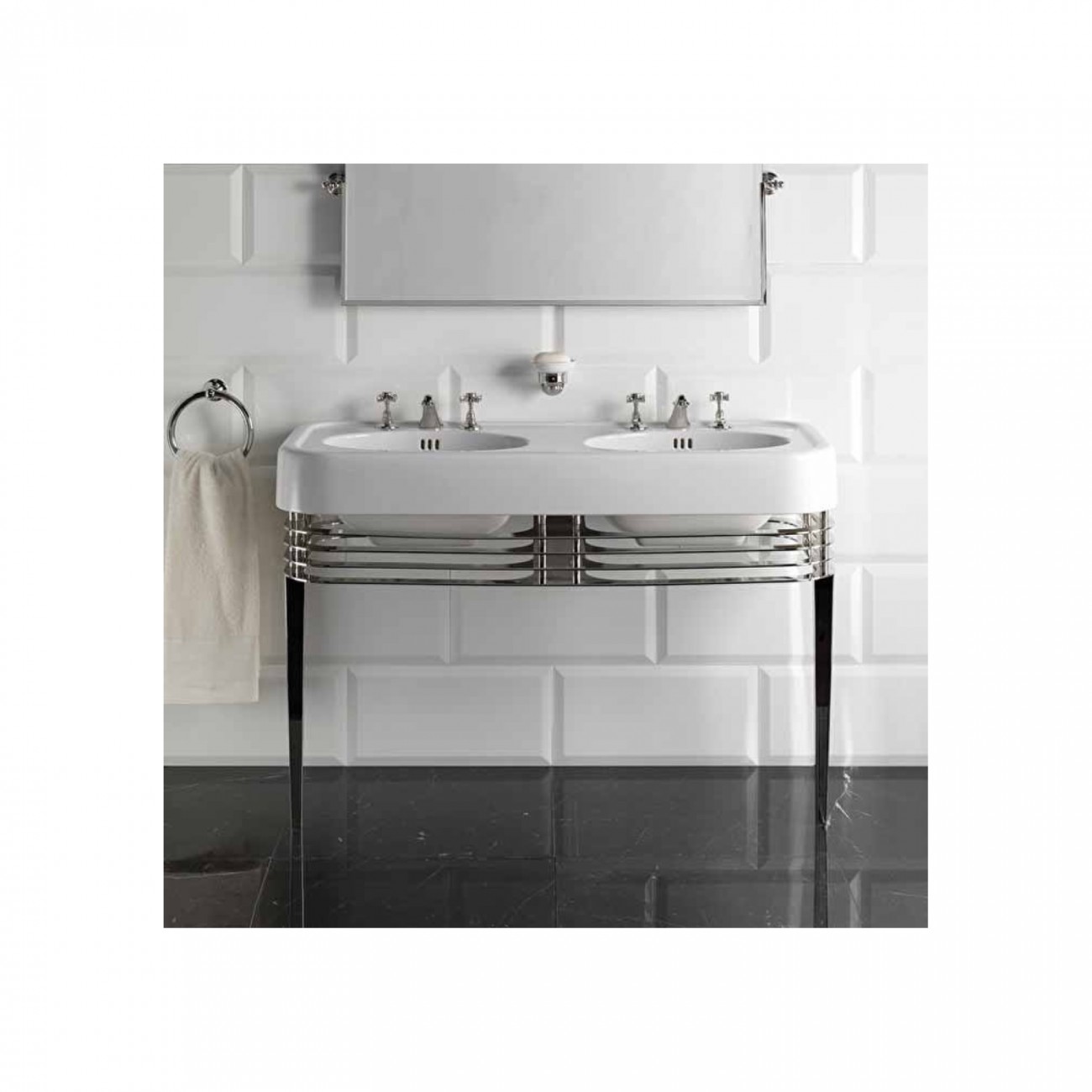 Devon&Devon Wide Blues Double Basin, Lavabo doppio