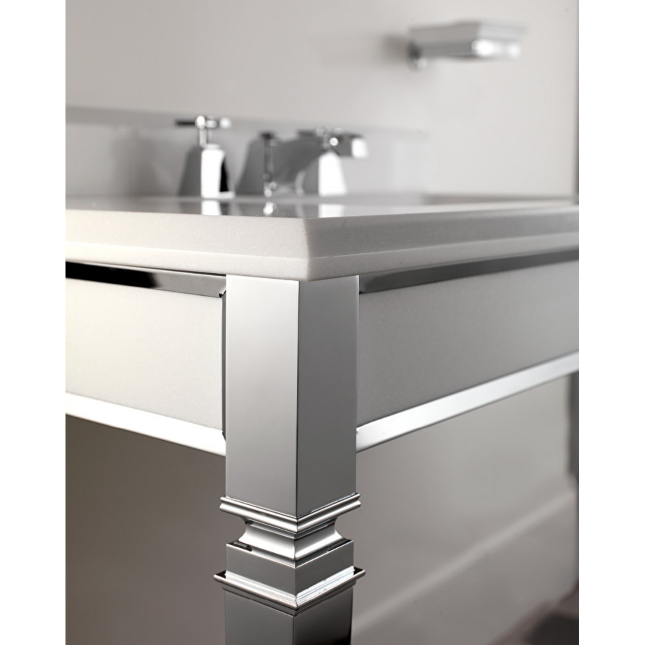 Devon&Devon Claridge Bianco Sivec, Consolle in marmo