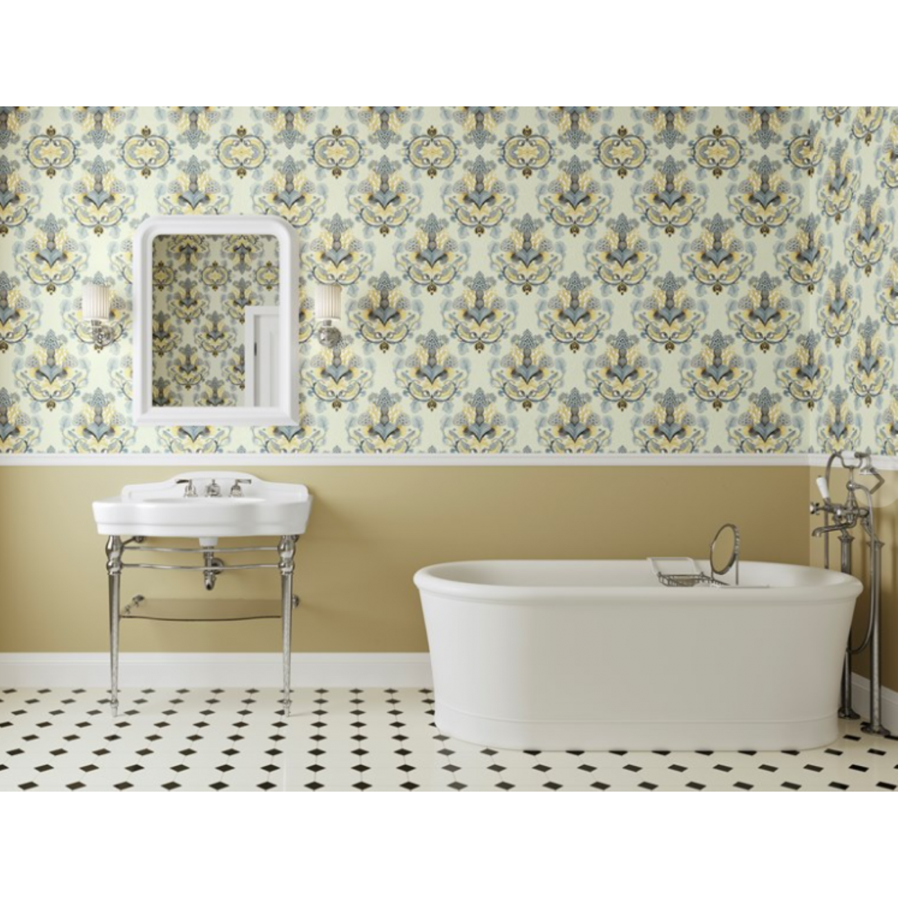 Devon&Devon Melody Junior, Consolle con piano in Ceramica Bianca