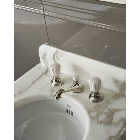 Devon&Devon Sound, Washbasin console with marble top