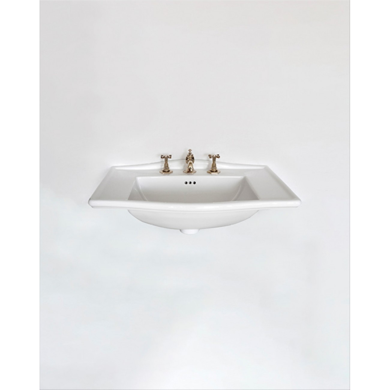 Devon&Devon Westminster, Westminster semi-recessed washbasin
