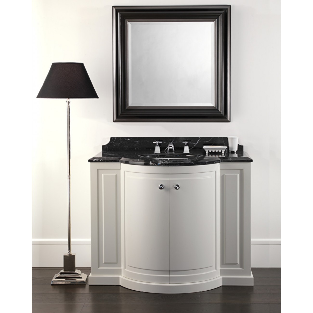 Devon&Devon Clarence, Porte-meuble avec plateau en marbre