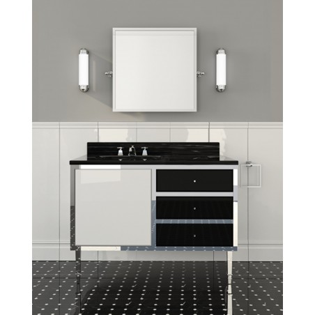 Devon&Devon JAZZ 2, Mobile portalavabo a 1 anta con piano in marmo