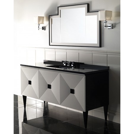 Devon&Devon Jetset 3, Avabo cabinet with 3 doors with marble top Nero Assoluto