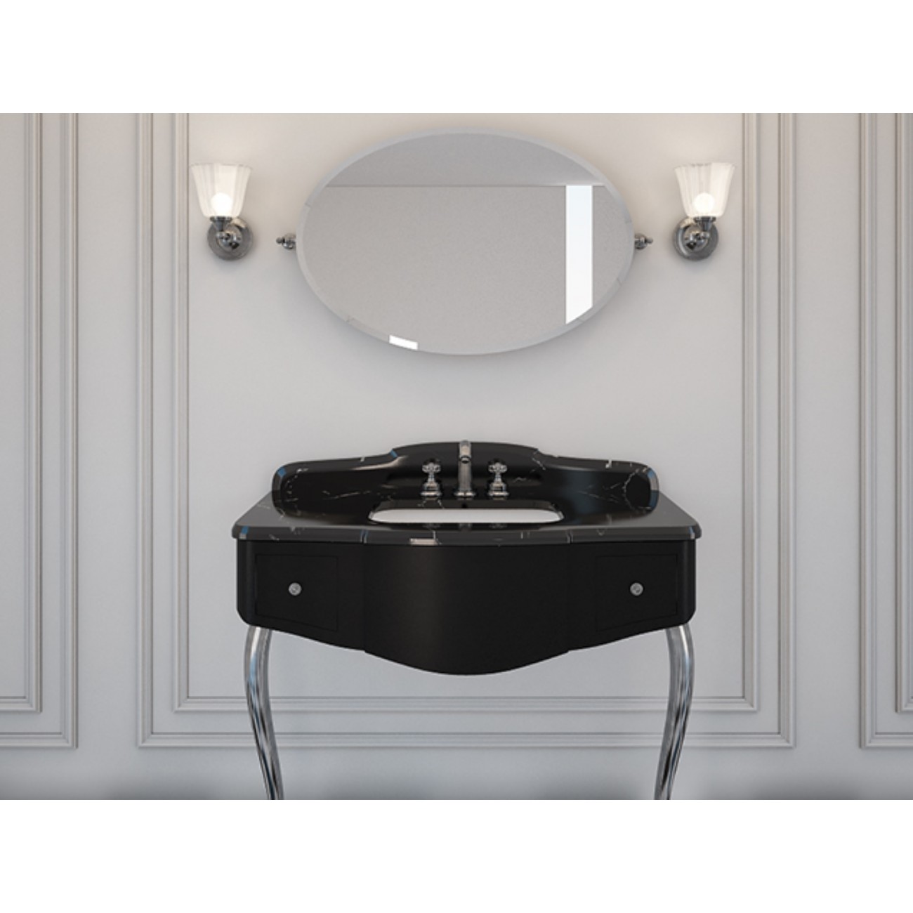 Devon&Devon Miami, Piano in marmo Nero Marquinha