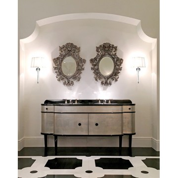 Devon&Devon Double Music, Mobile portalavabo con piano Nero Assoluto