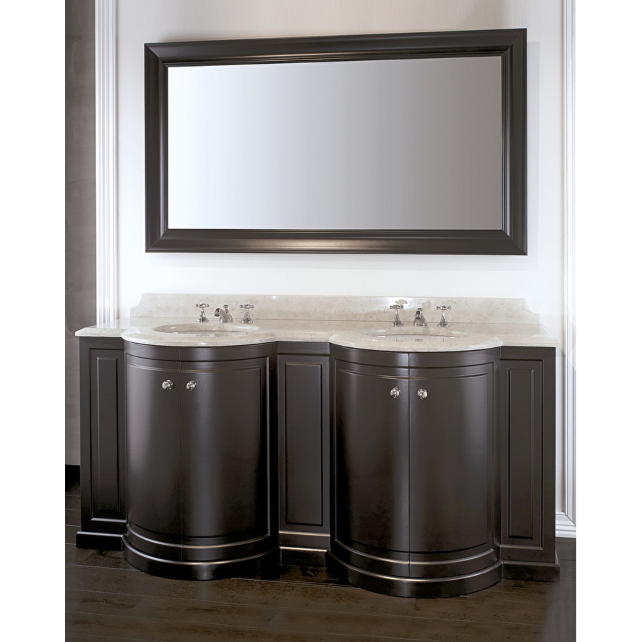 Devon&Devon Regent, Mobile portalavabo con piano Bianco Carrara