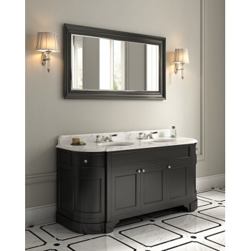 Devon&Devon Double Season, Mobile per doppio lavabo con piano in marmo