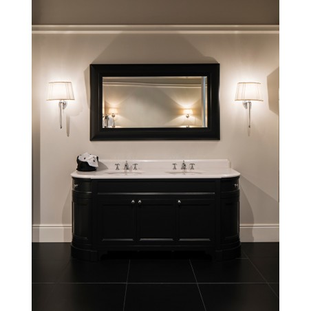 Devon&Devon Double Season, Meuble pour double lavabo avec plan en marbre
