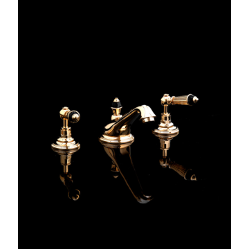 Devon&Devon Austin, Batterie de lavabo 3 trous avec sauteur