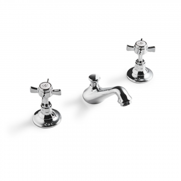 Devon&Devon Coventry, Batterie bidet 3 trous avec sauteur