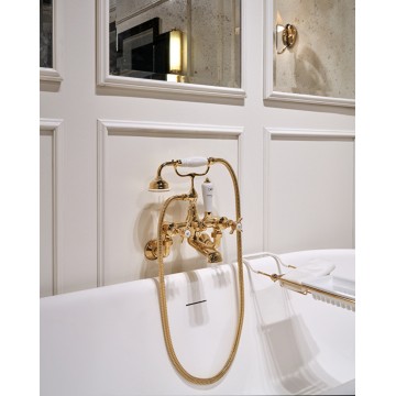 Devon&Devon Coventry, Wall bath group with shower and hose