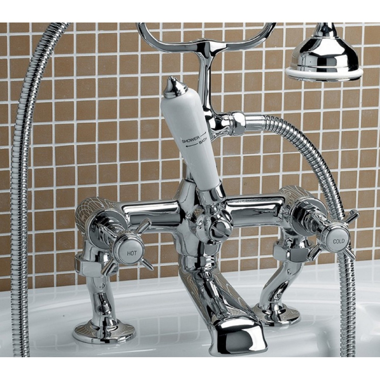 Devon&Devon Coventry, Tub assembly for bordovasca with shower and flexible