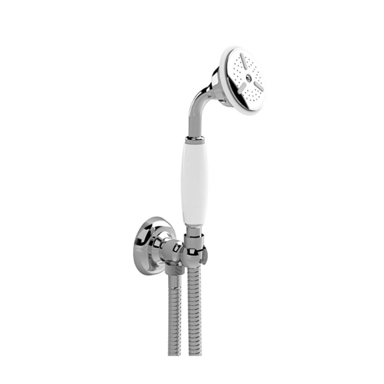 Devon&Devon Coventry, Flexible shower with wall hook and water connection