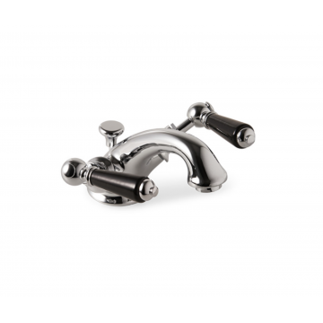 Devon&Devon Black Dandy, Batterie de lavabo avec trépied