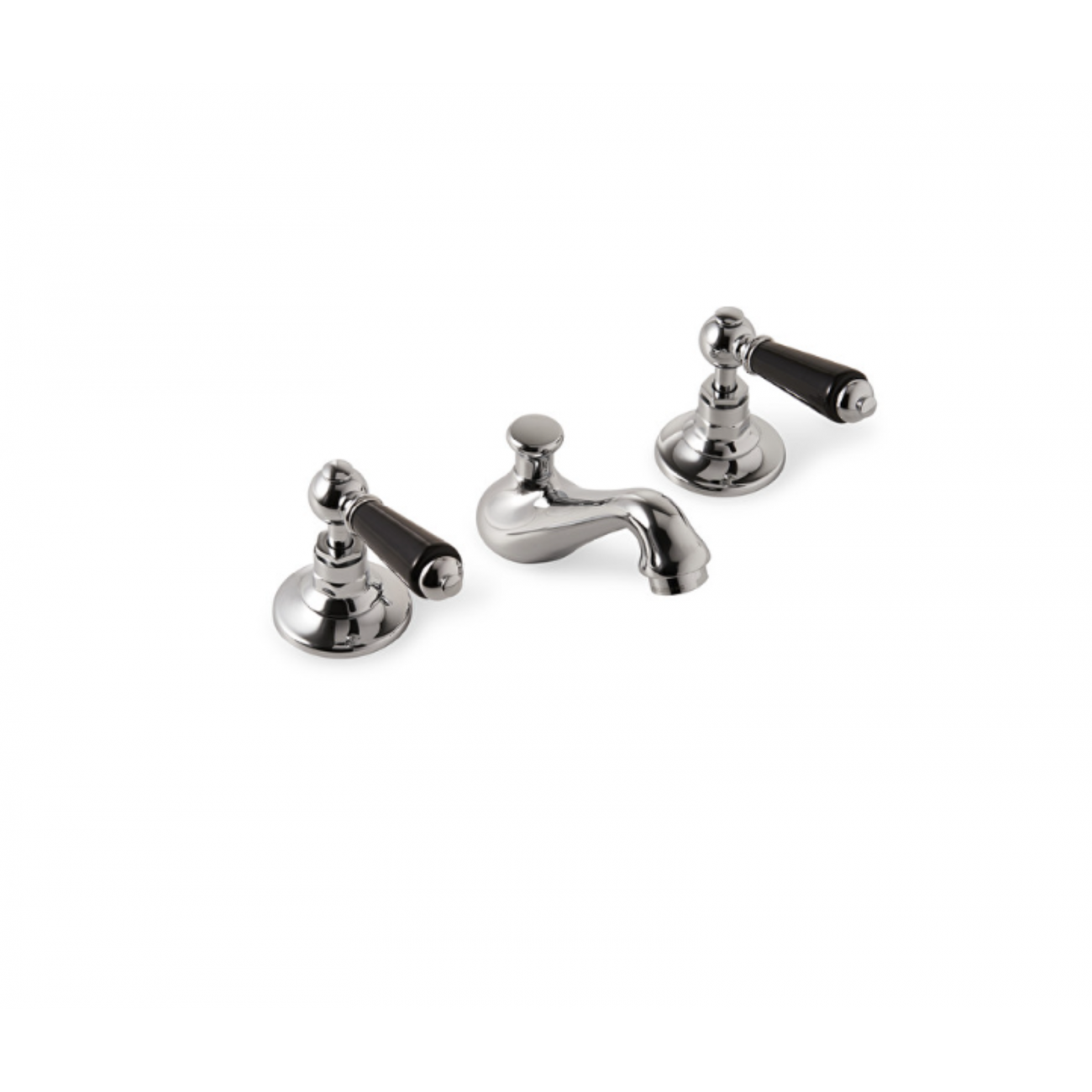 Devon&Devon Black Dandy, Bidet battery 3 holes with jumper