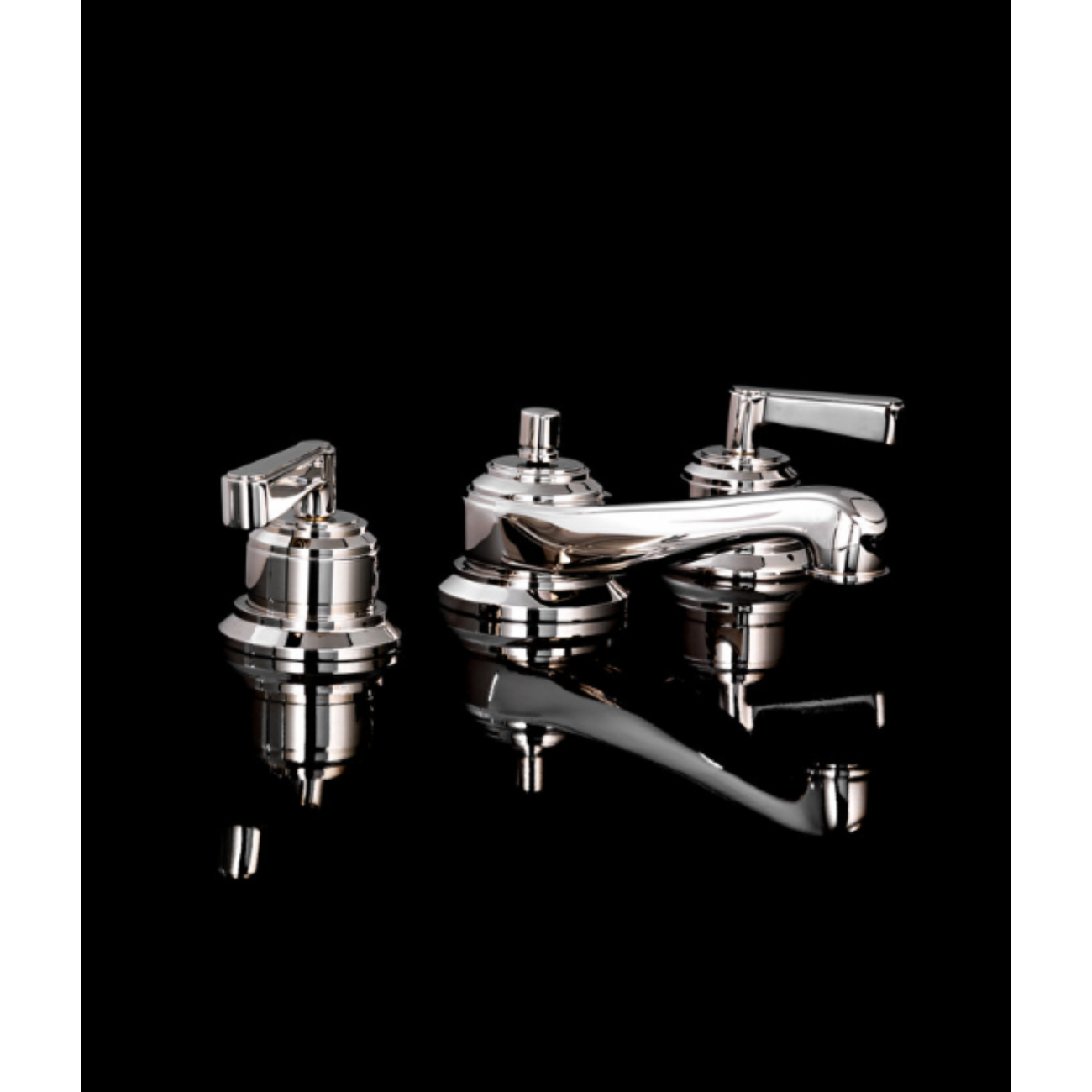 Devon&Devon Manhattan, Batteria lavabo 3 fori con saltarello