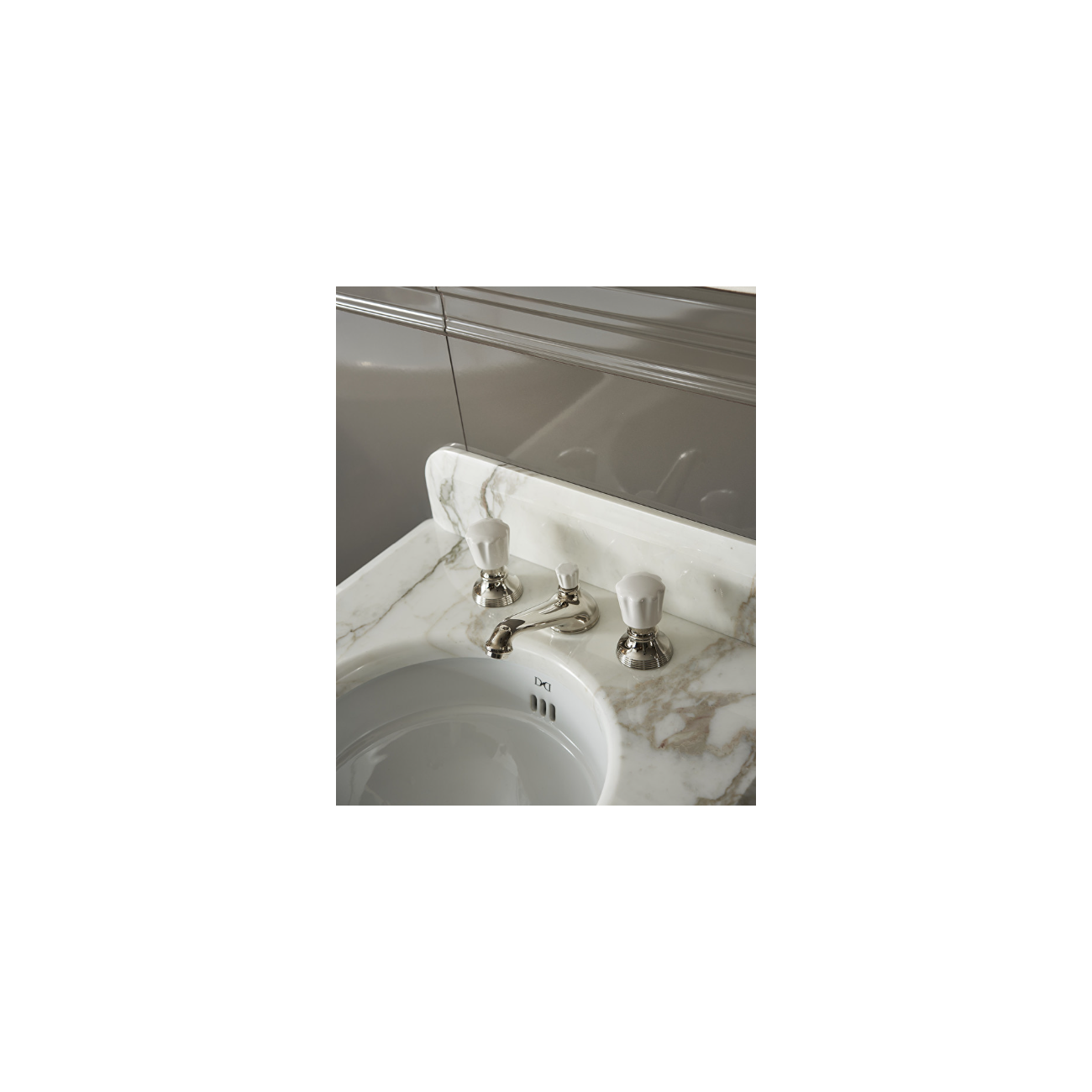 Devon&Devon Morris, Batteria lavabo 3 fori con saltarello